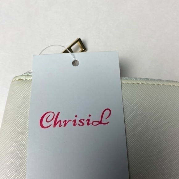 Chrisil OFF WHITE JEWELRY TRAVEL WALLET HANDMADE - Picture 13 of 16